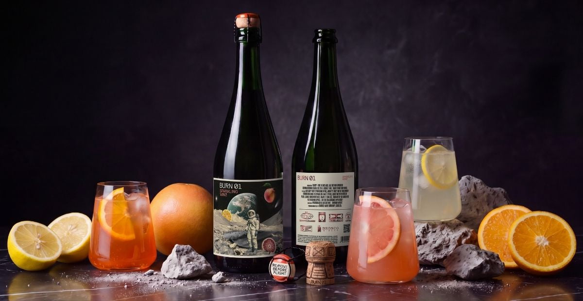 Burn 01: Sparkling Wine Crafted in Rocket Tanks