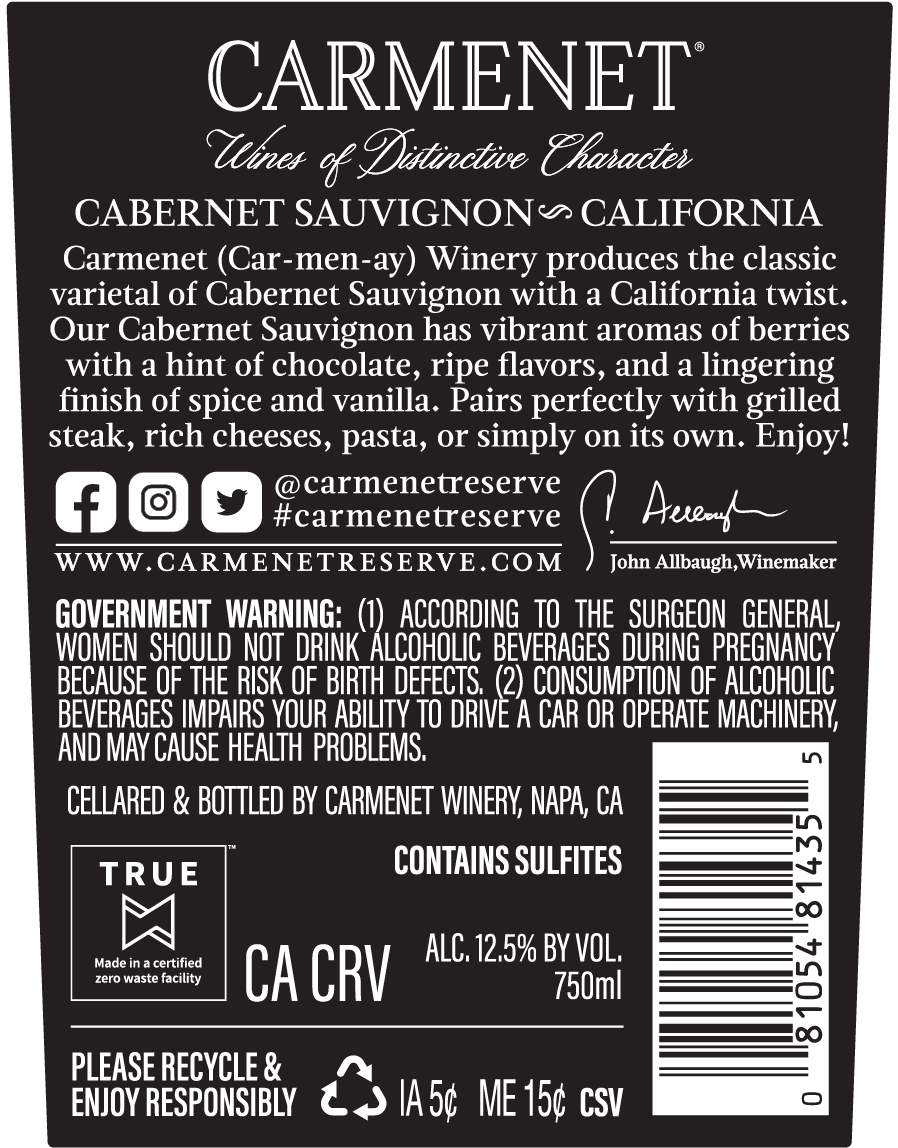 2023 Reserve Cabernet Sauvignon