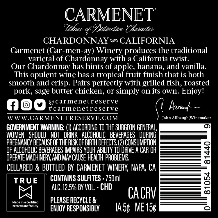 2023 Reserve Chardonnay